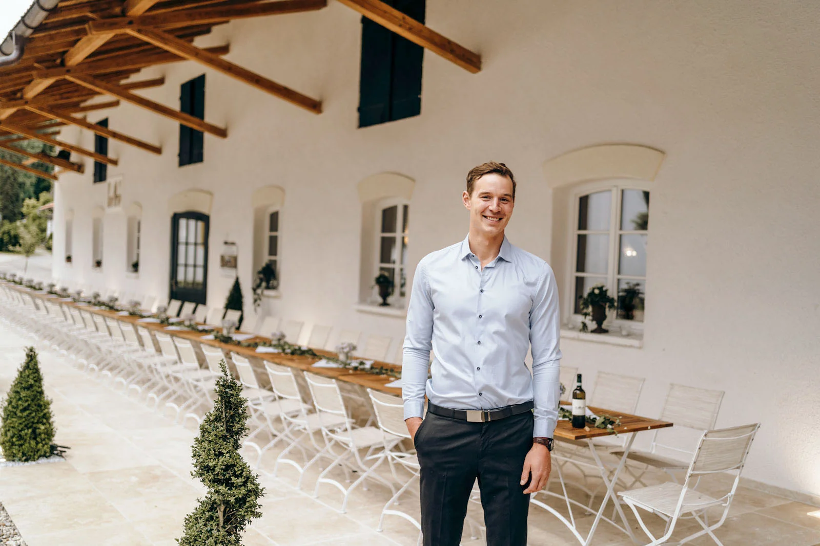 Stephan Loock estate owner of Hofgut Sickertshofen near Munich